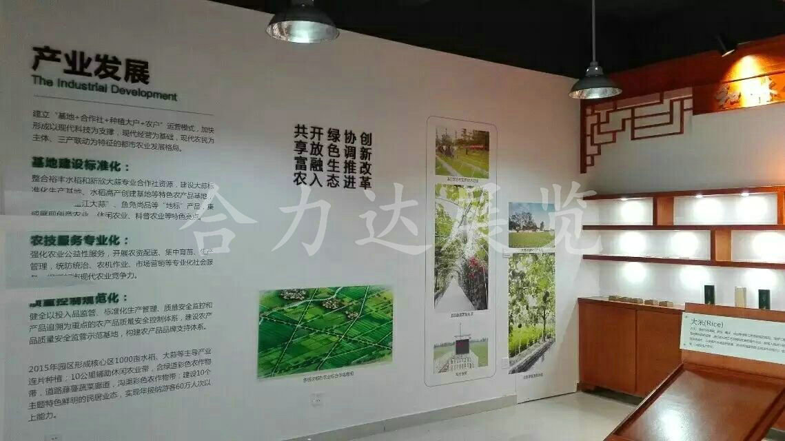 温江村委会展厅